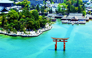 Itsukushima Shrine in Miyajima near Hiroshima