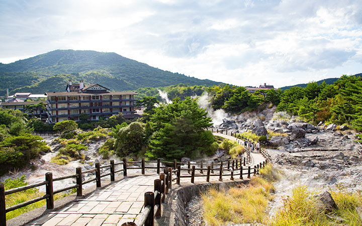 Unzen Onsen, Japan