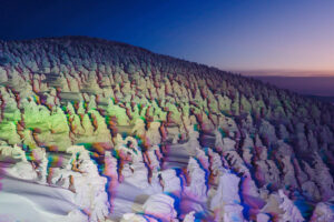 Snow Monsters at Zao Onsen in Yamagata Prefecture